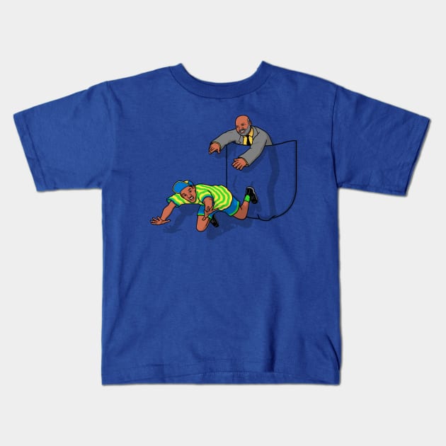 Fresh Pocket! Kids T-Shirt by Raffiti